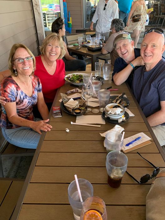 Carol Ostertag Freniere, Patti Stackhouse Fitzpatrick, Chuck Freniere, Mike Fitzpatrick