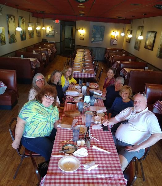 Karen Strider Iiames, Debbie Spicuzza Willet, Carol Allison Foster, Pat Miller, Anne Burke, Mary Hanna Williams, Carole Andes Hart, Sandy Balthaser Goodwin